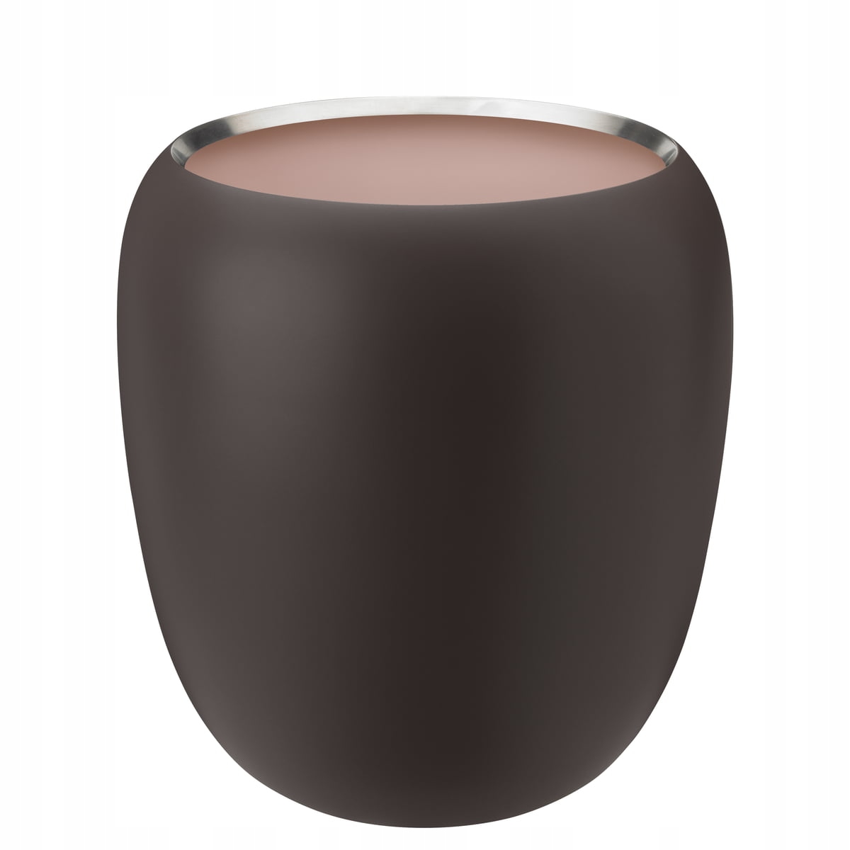 Stelton Ora Váza na kvety 20 cm Ružová Hnedá