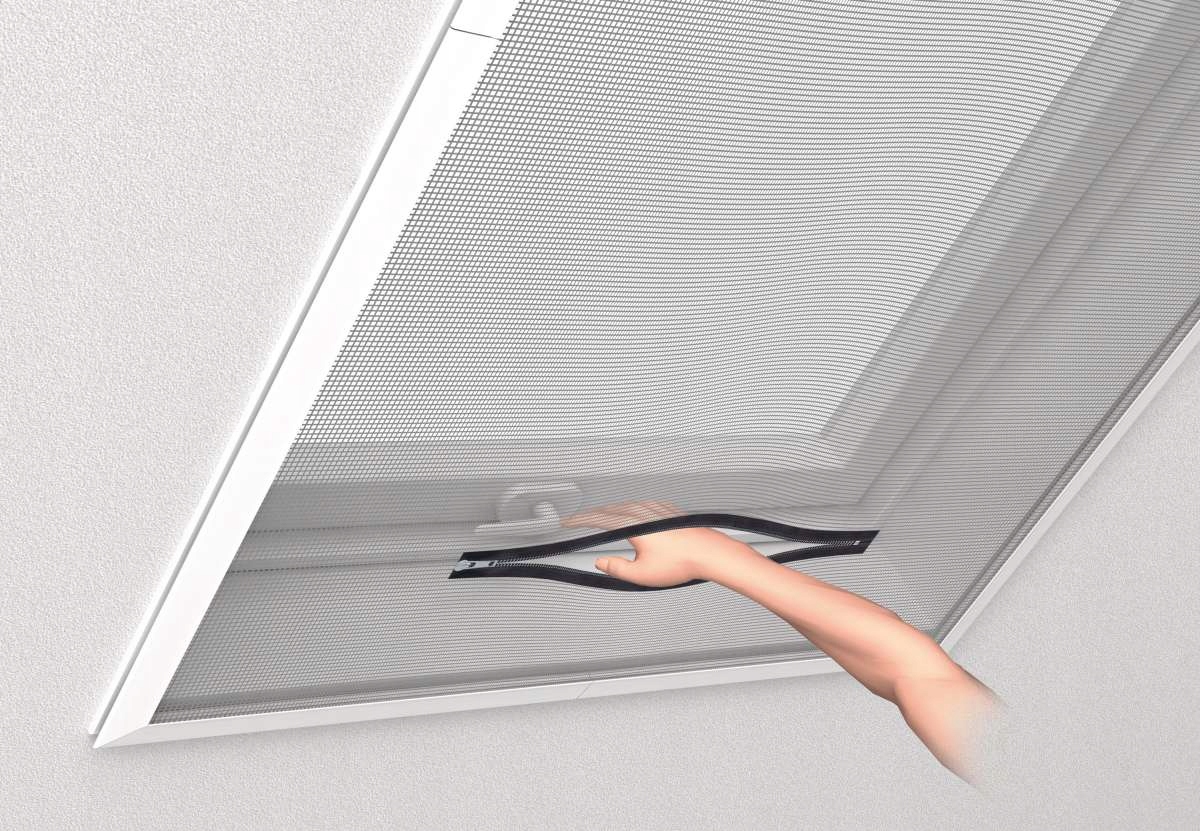 Černá Moskytiéra 120x140 Síť Na Střešní Okno proti komárům Silná