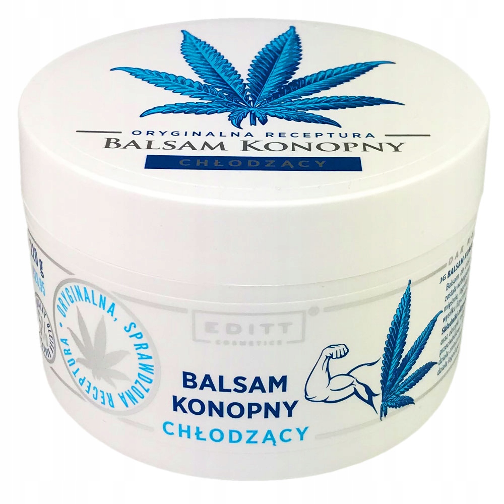 

Balsam konopny chłodzący na mięśnie i stawy Editt