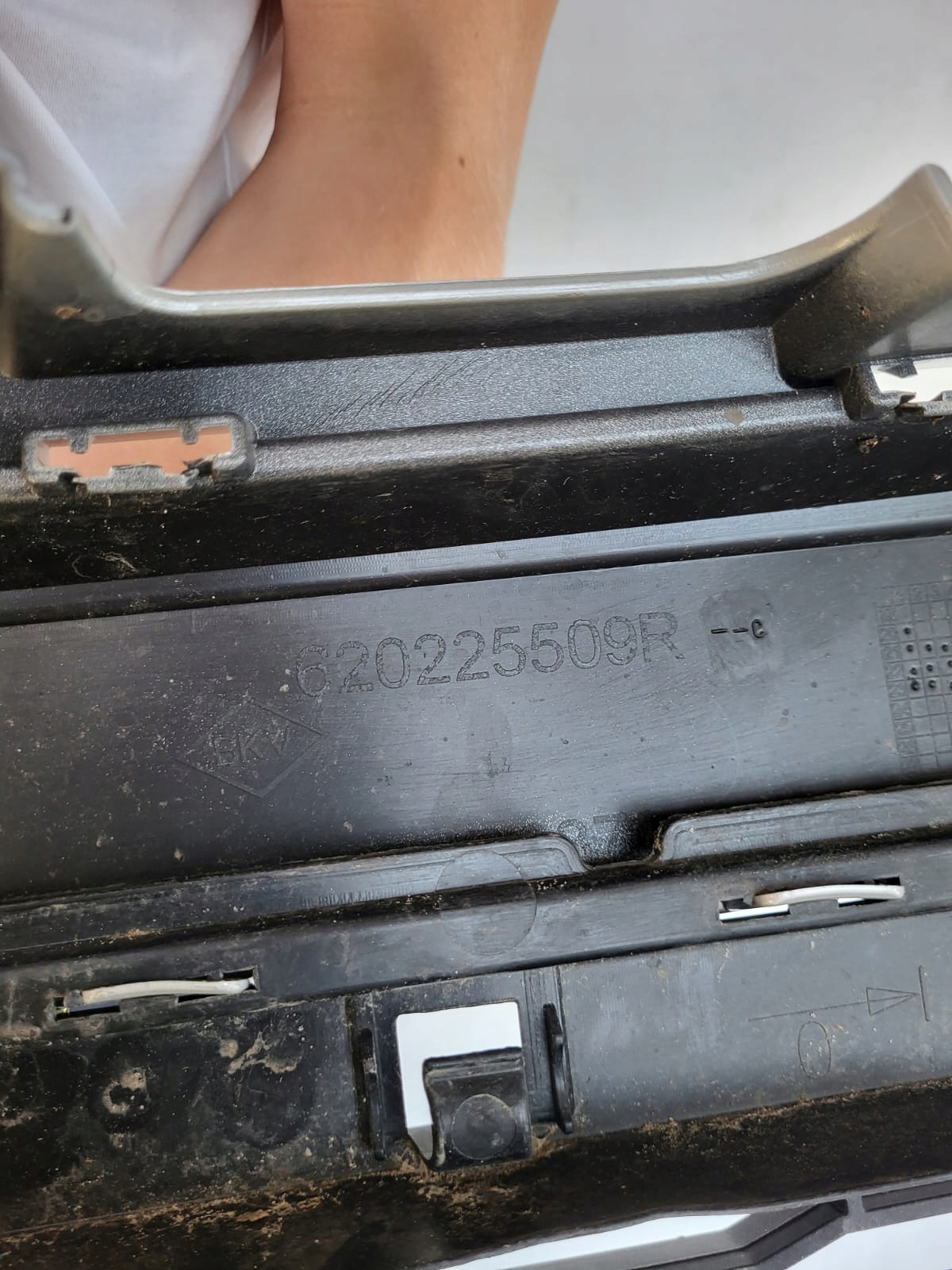DACIA SANDERO III 3 STEPWAY 20-> bumper front front PDC 620228861R