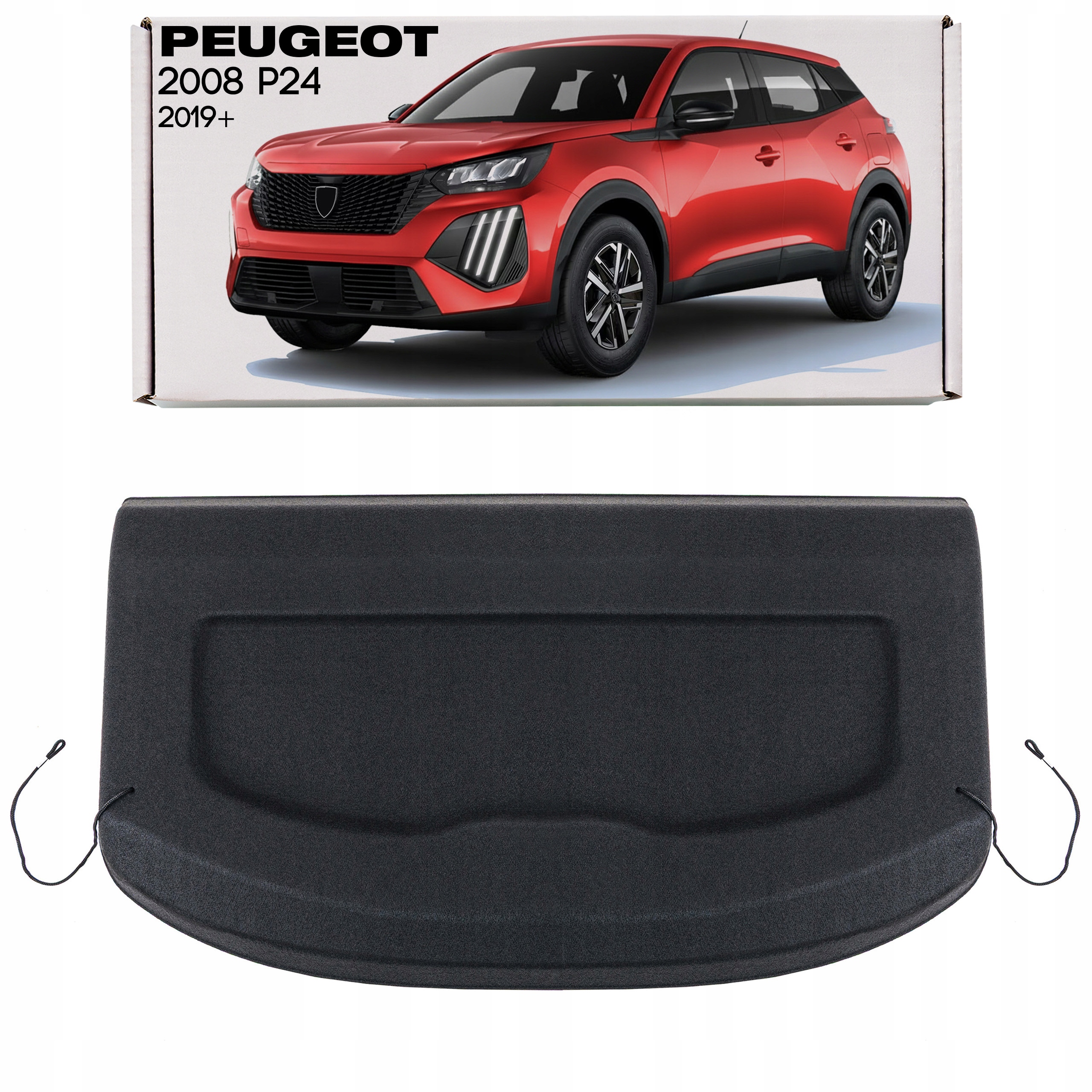 Peugeot 2008 II P24 2019 полка багажника 9825755580