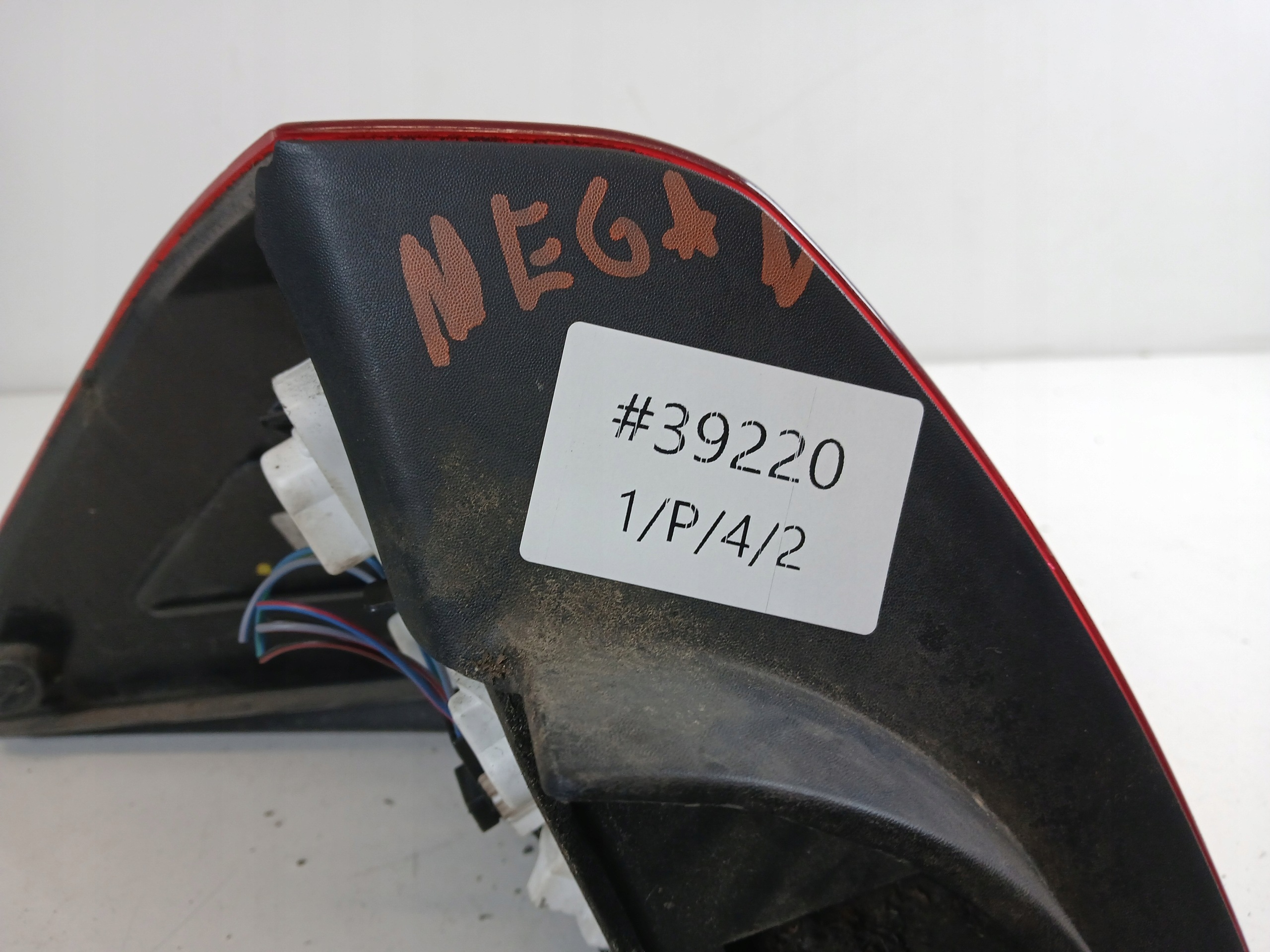 RENAULT MEGANE II sedan light right rear part