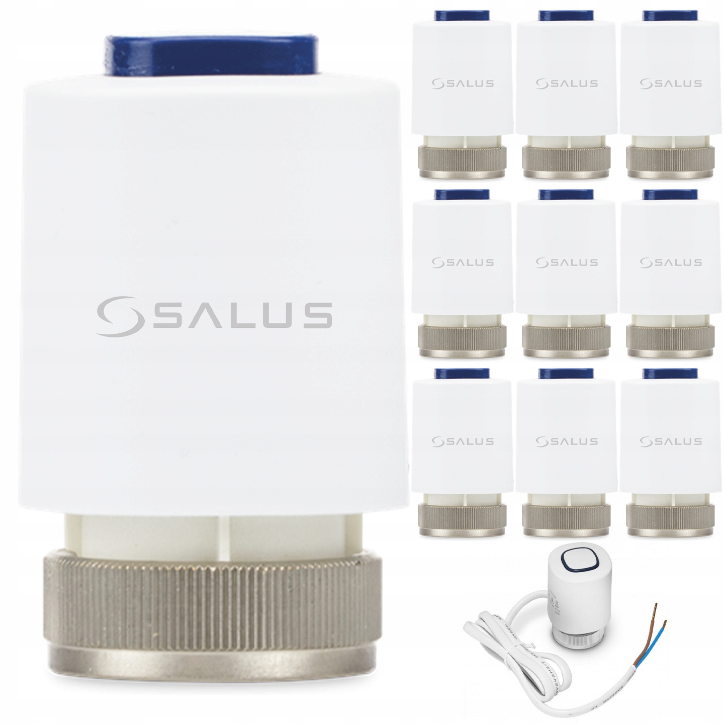 Termoelektrický Pohon, Hlavica Pre Rozdeľovač M30 X 1,5 MM T30NO, 10 Ks