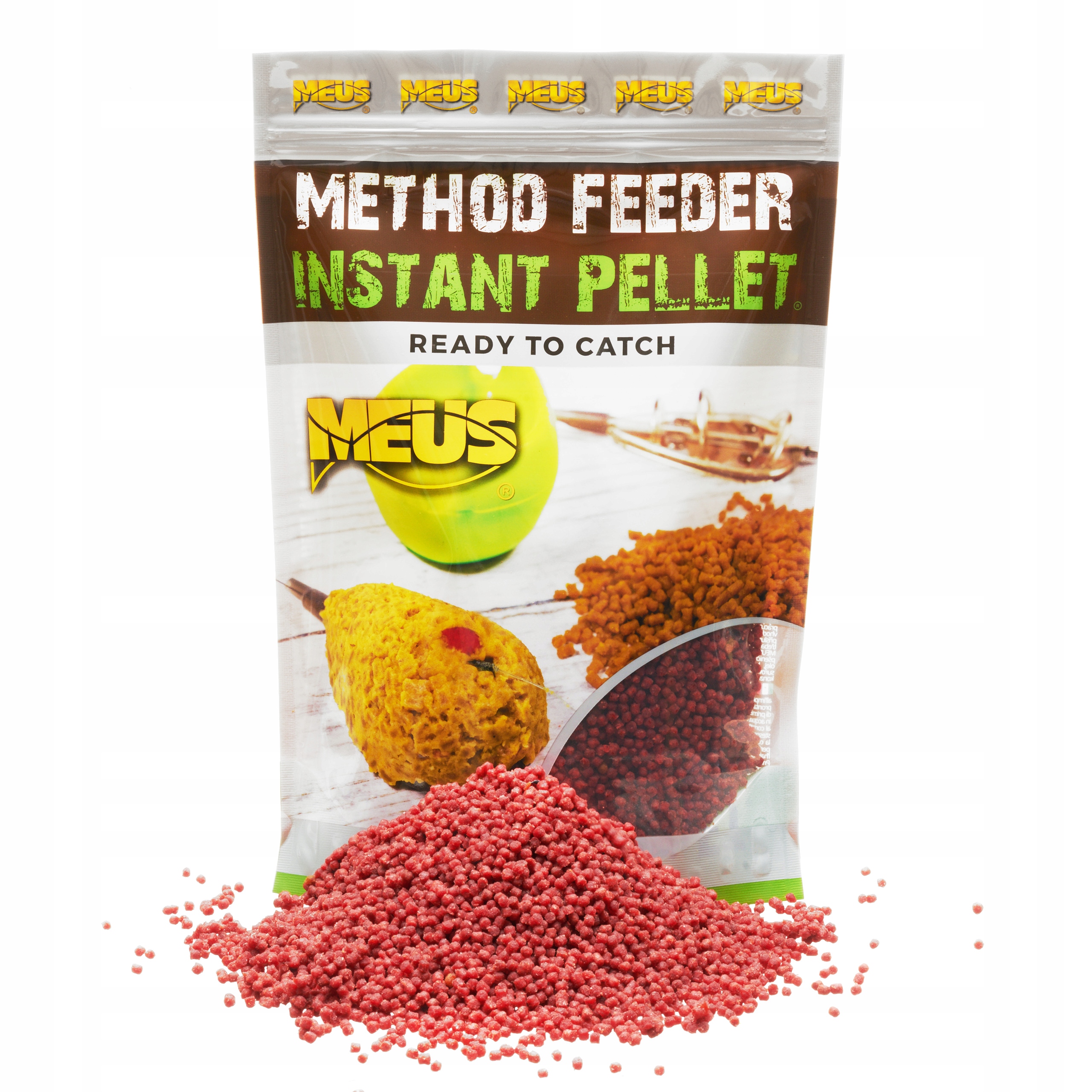 Meus Gotowy Pellet Do Metody 2mm 700 g Pikantna Kiełbasa