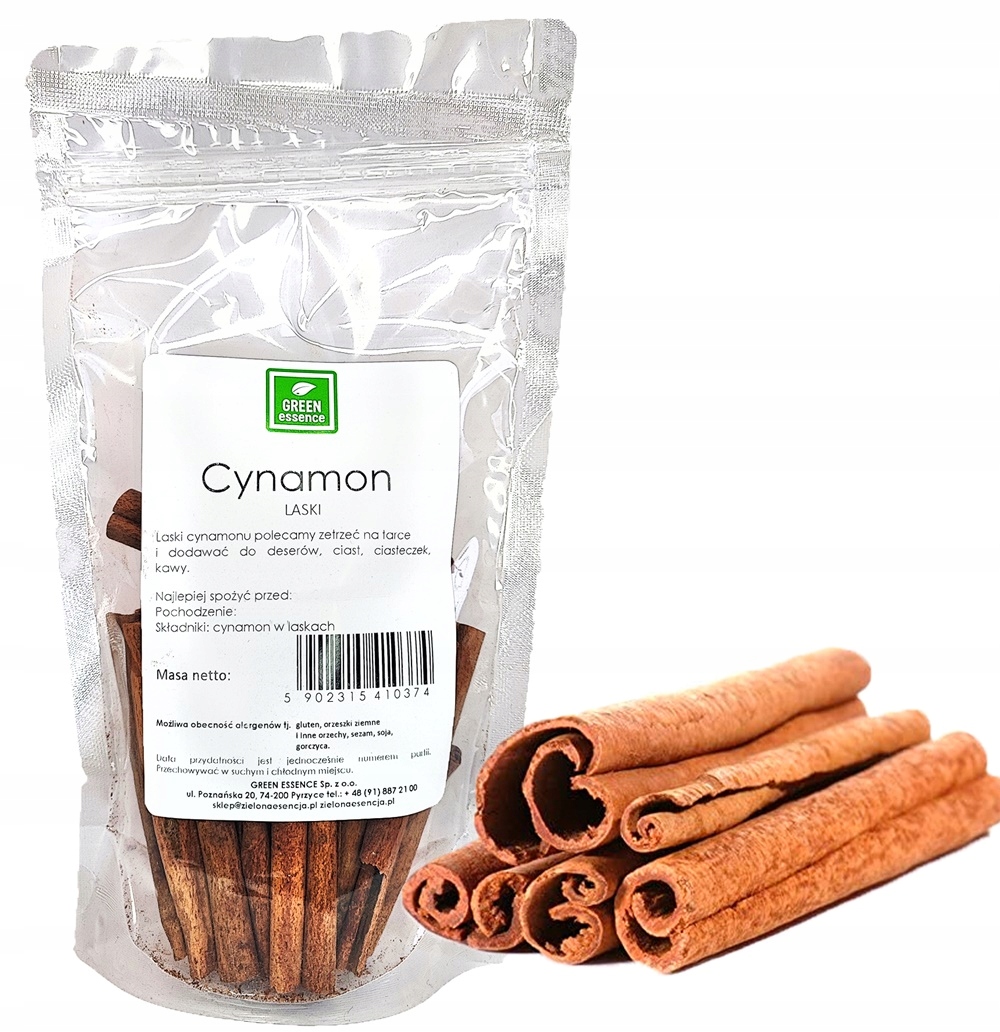 

Pachnący Cynamon Laski Susz 100g Dekoracja Świąt