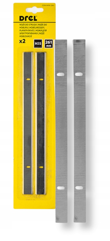 

Noże Do Strugarki 261x16.5x1.5mm Zestaw Noży 2 szt