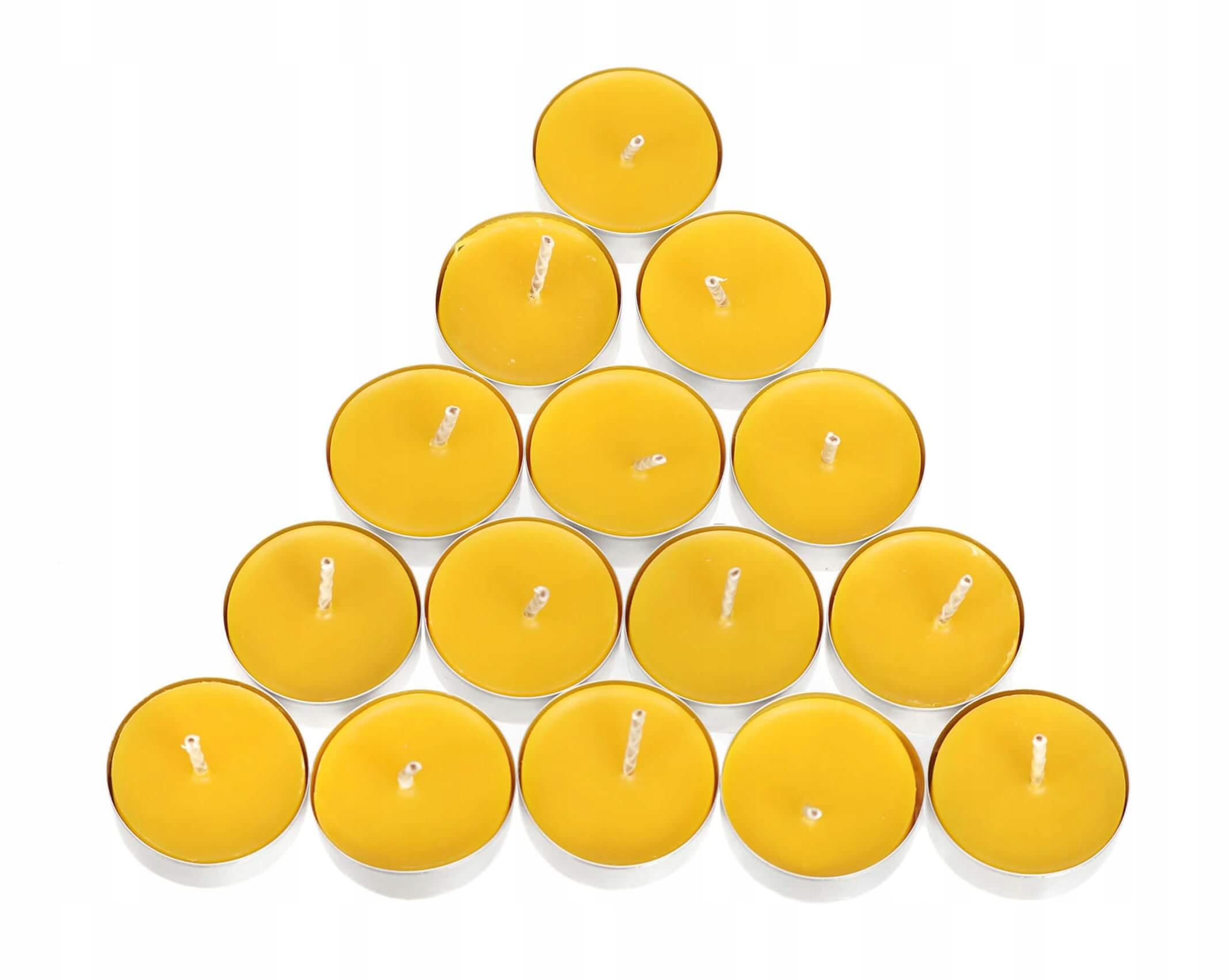 

15x świeca świeczka tealight wosk pszczeli