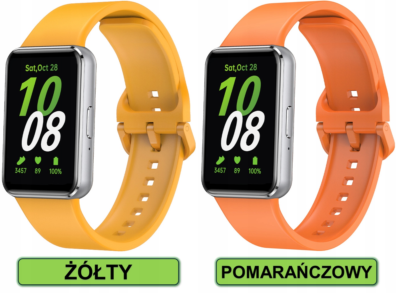 PASEK OPASKA BRANSOLETA DO SAMSUNG GALAXY FIT 3 SM-R390 | WYBÓR 12 KOLORÓW Pasuje do modelu Samsung Galaxy Watch Fit 3