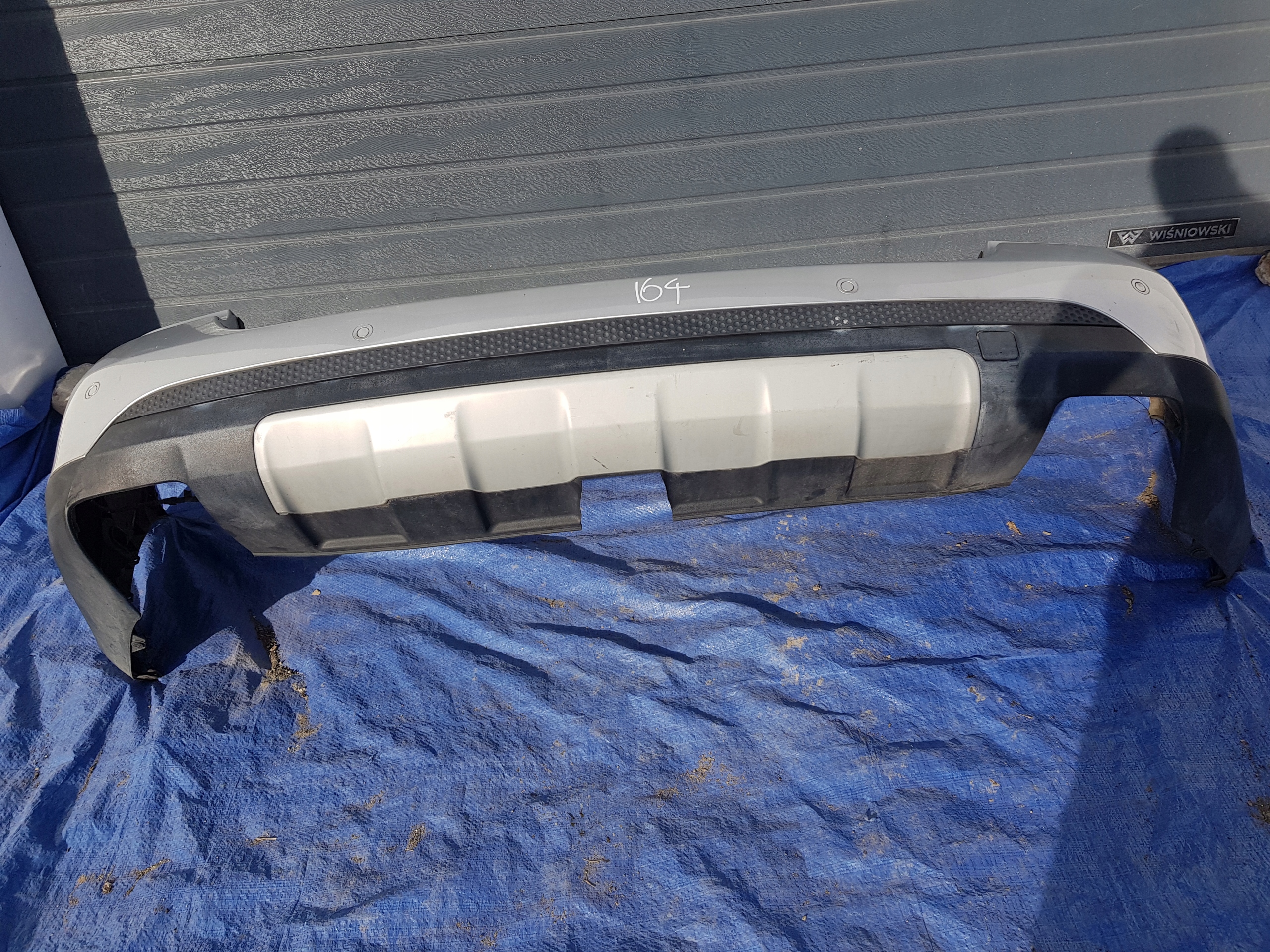 bumper rear part rear MERCEDES ML W164