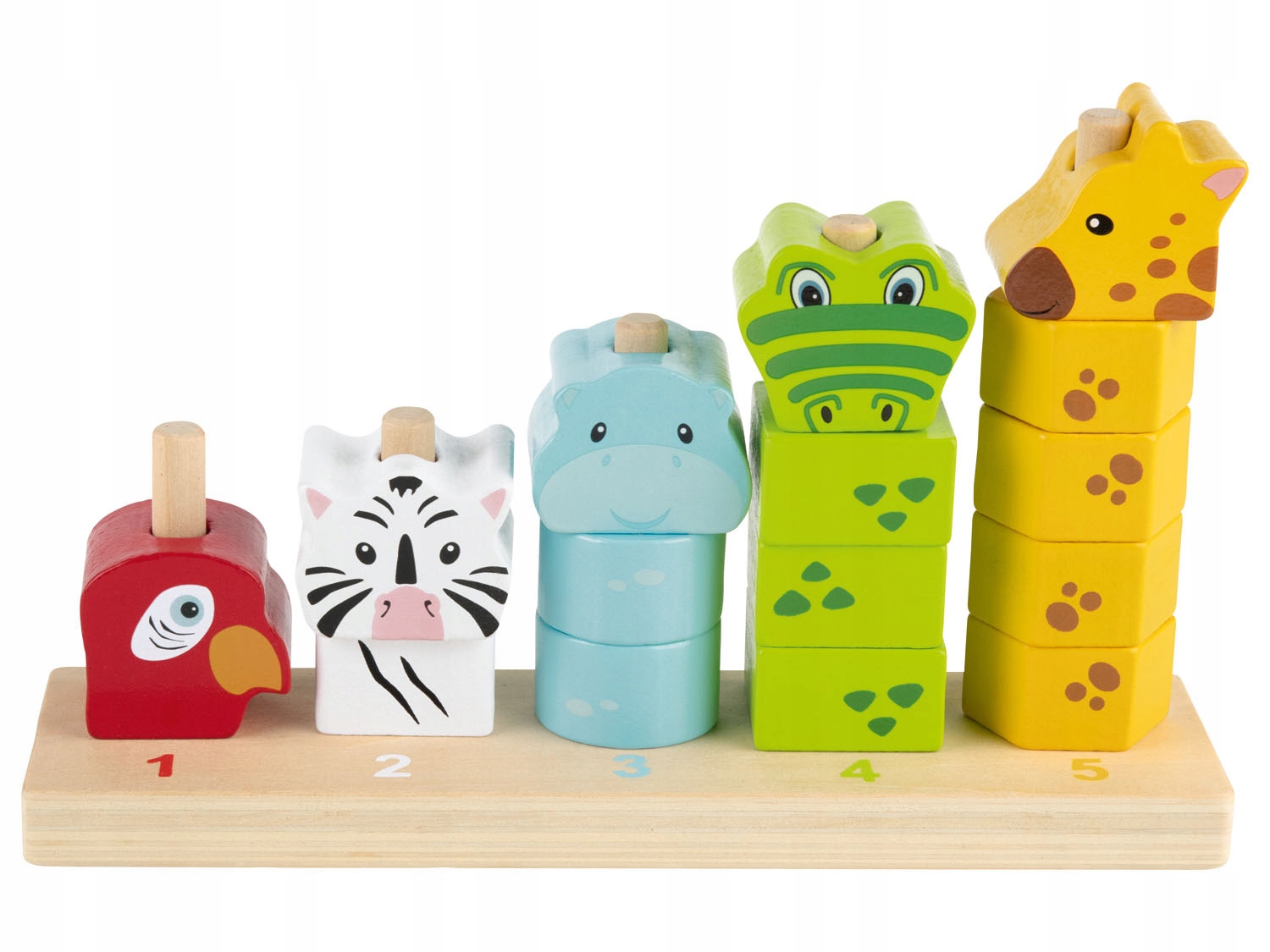 

Playtive Drewniana układanka edukacyjna sorter