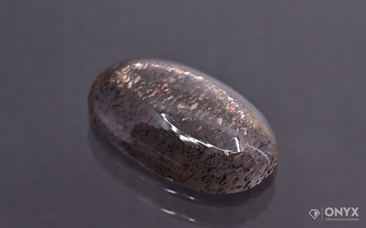 Solární kámen kabošon ovál 27,5x16,5 mm