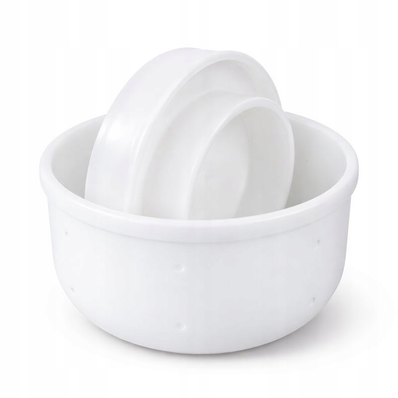 Levně Sýrová forma s víkem pro lisování na sýr gouda na cca 1 kg.