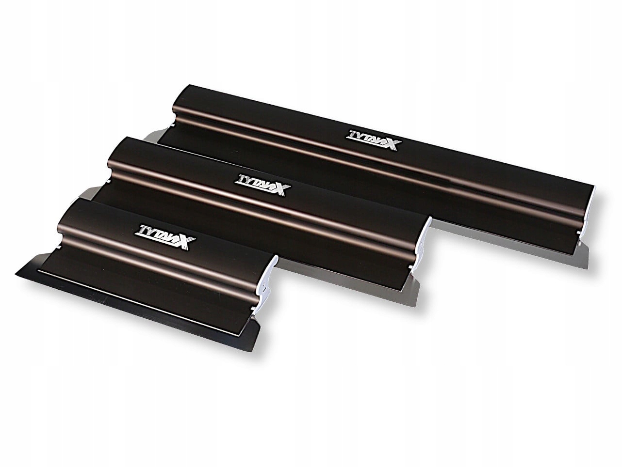 ZESTAW MINI ALUMINIOWYCH SZPACHLI DO GŁADZI TYTANX Z WALIZKĄ (AL) - INSTAR Marka Instar