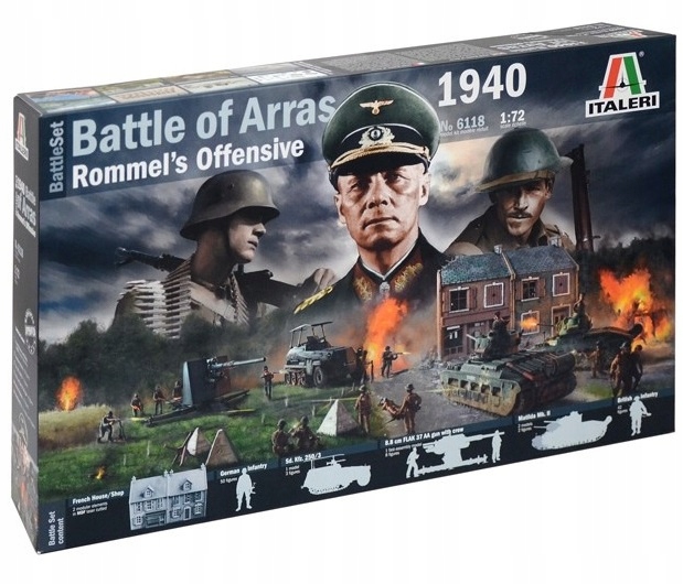1:72 Battleset: Wwii Battle of Arras 1940