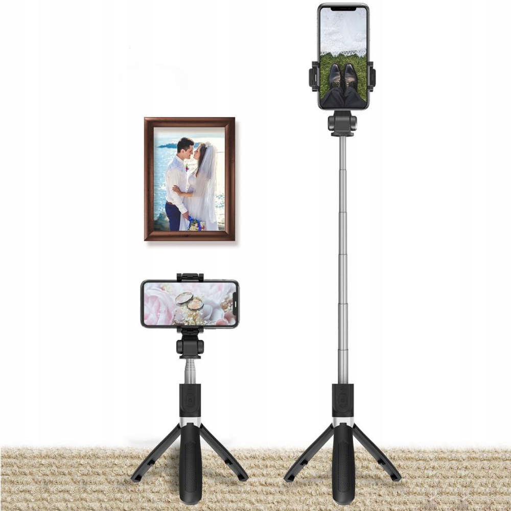 Kijek Uchwyt Selfie Stick Tripod Bluetooth bezprze Obsługiwane systemy operacyjne Android iOS