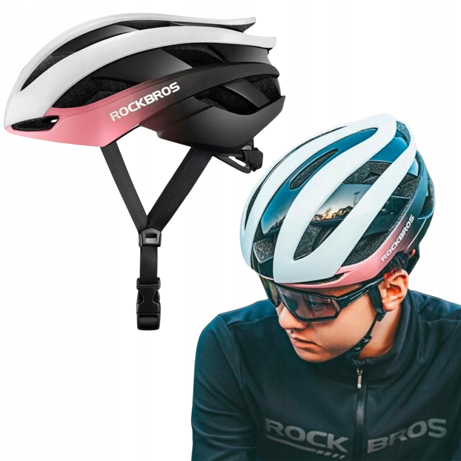 Rockbros Pánská Cyklistická Přilba Dámská Silniční Městská Mtb 55-59 cm Vel M