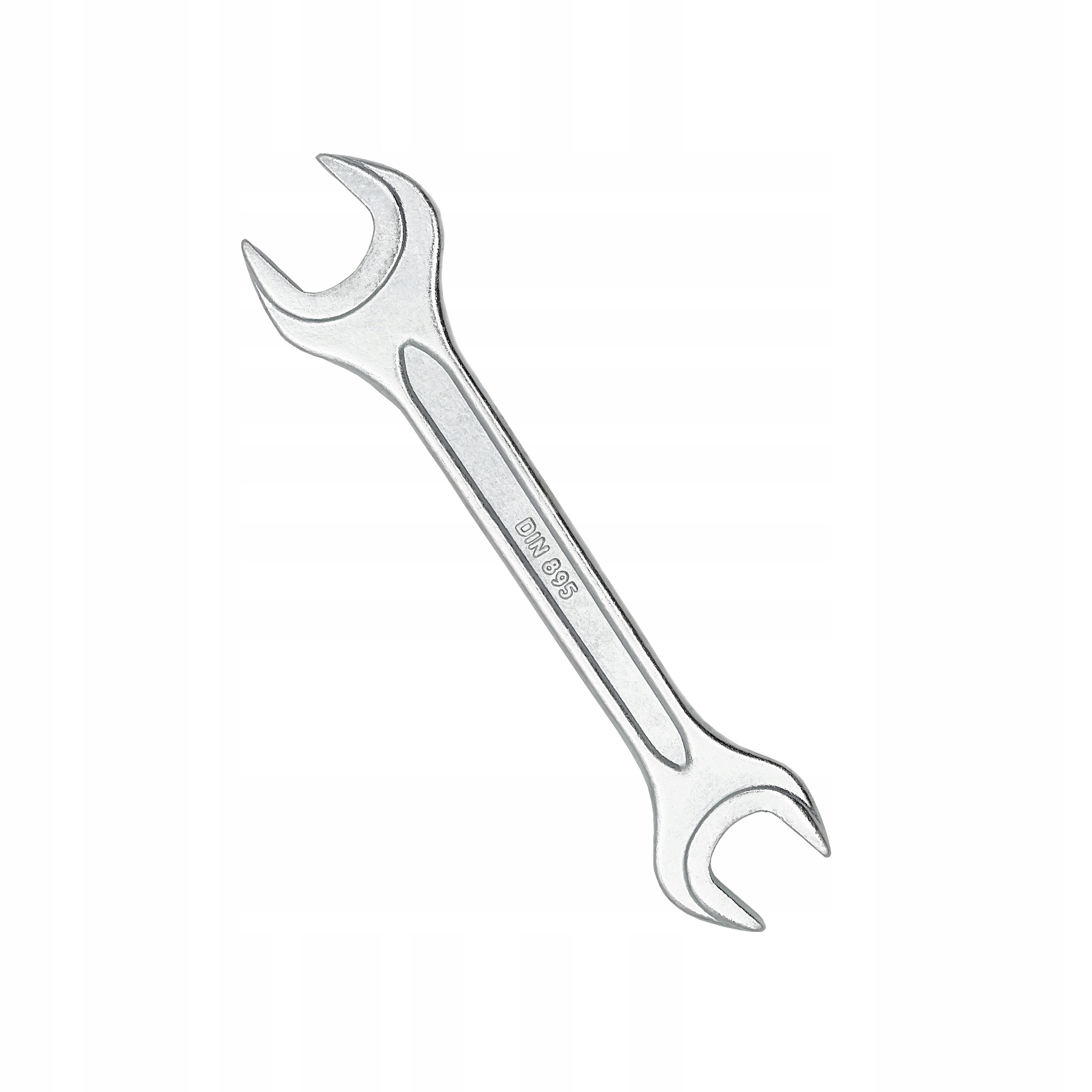 KLUCZ PŁASKI DWUSTRONNY 13x17 mm CR-V STALOWY CHROMOWANY MOCNY