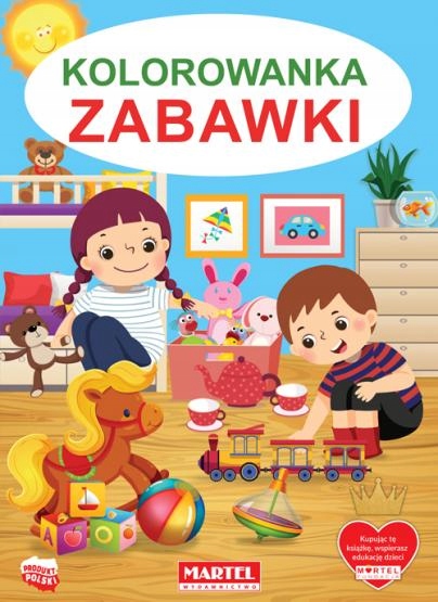 

Kolorowanka Zabawki 32 Strony