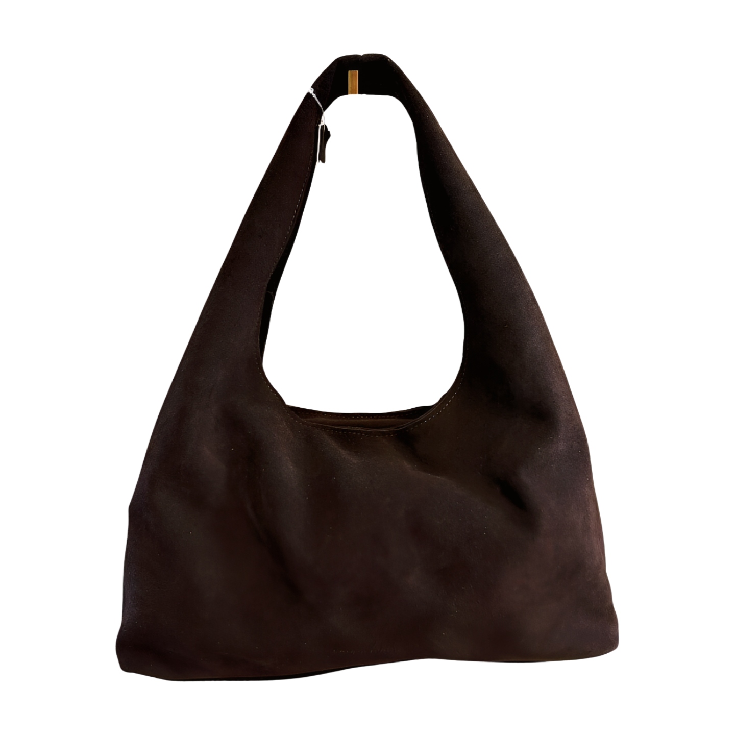 Laura Biaggi semišová taška na rameno, hnědá