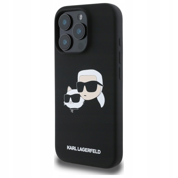 Karl Lagerfeld Pouzdro Pro Iphone 16 Pro Max 6.9 Tvrdé Silikonové Dvojité Hlavice