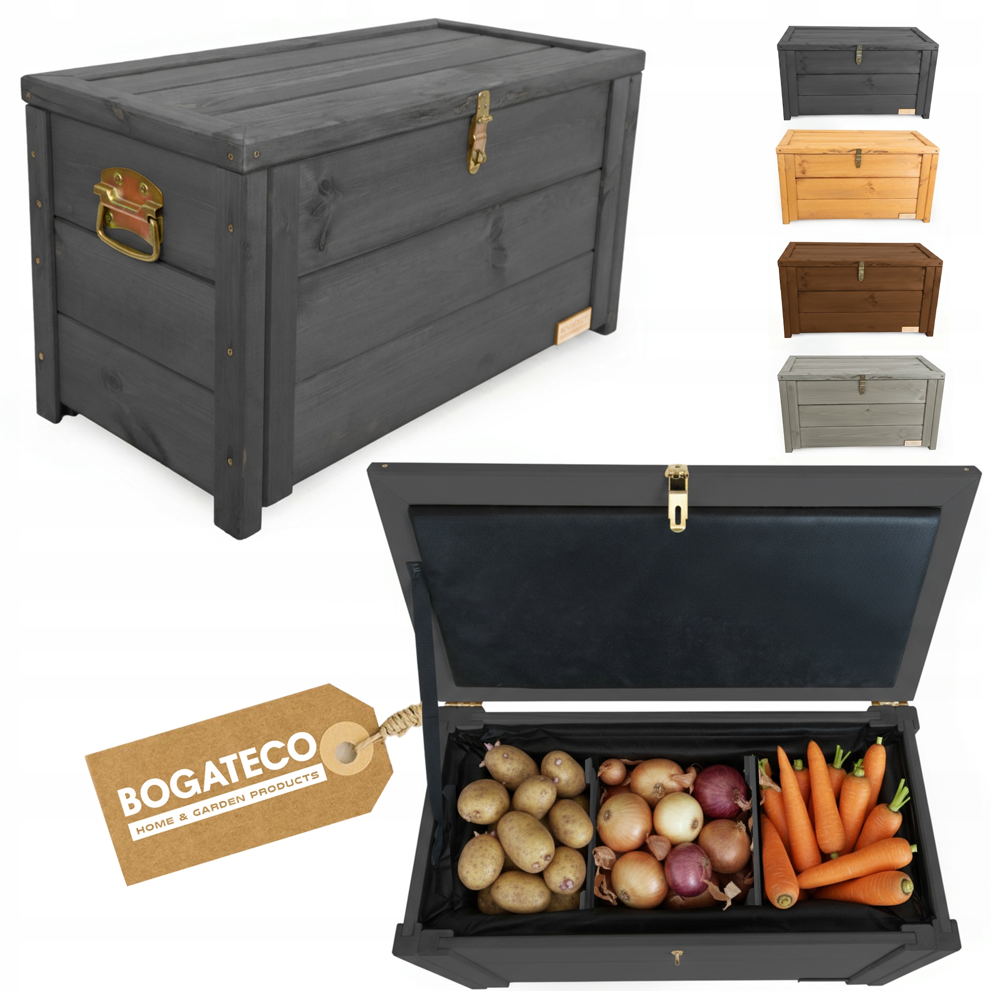 Skrzynka Do Przechowywania Warzyw Owoców Izolowana Regulowane Przegrody