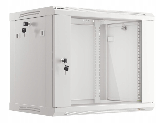 

Szafa Rack Wisząca 19 9U Szara Lanberg V2