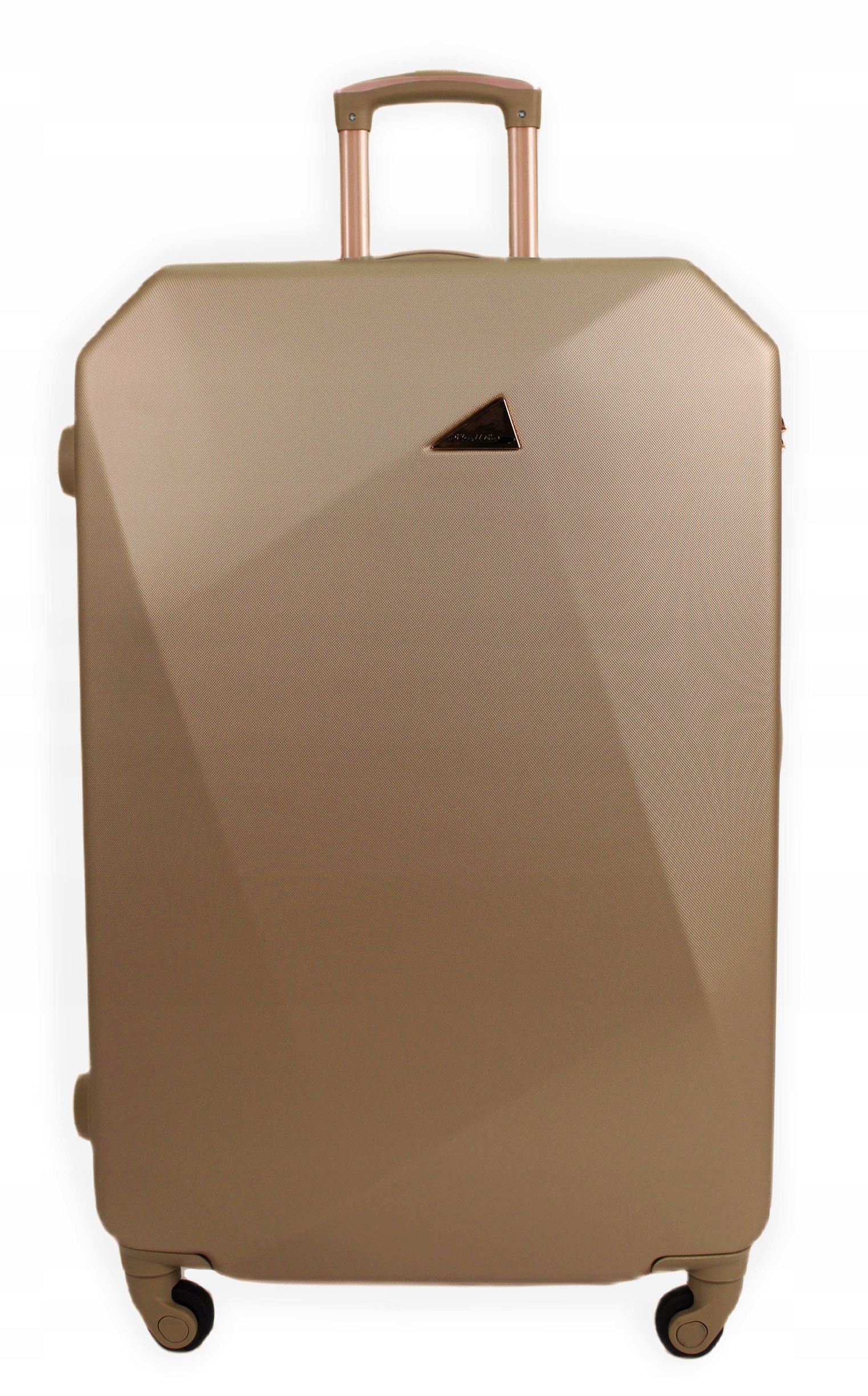 DUŻA MOCNA WALIZKA PODRÓŻNA ABS XXL 4 KÓŁKA LEKKA Model DIAMOND