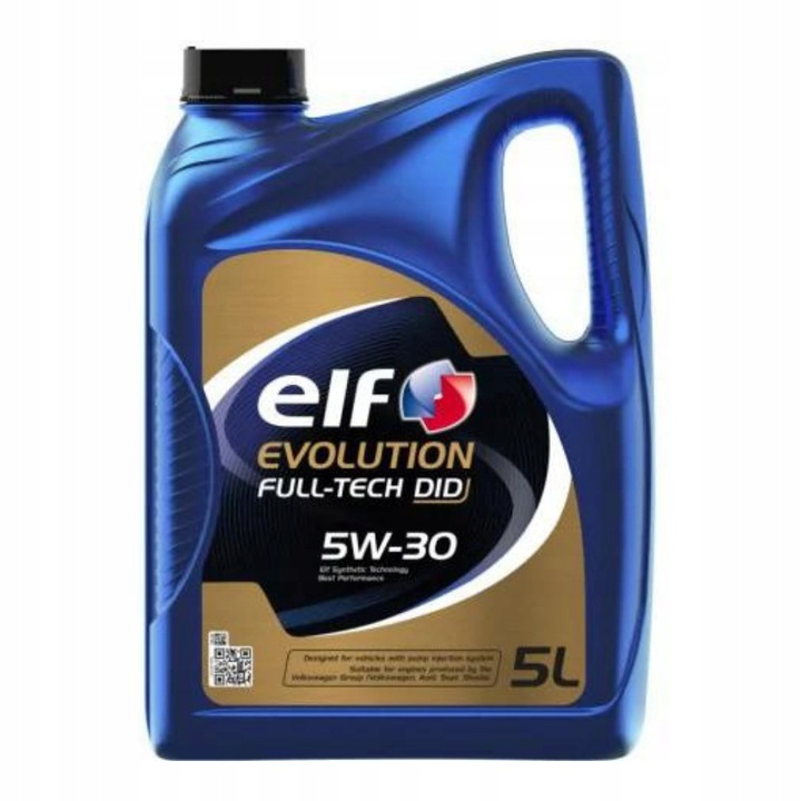 

Olej silnikowy Elf 5W30 Full-Tech DID 5l 5W-30