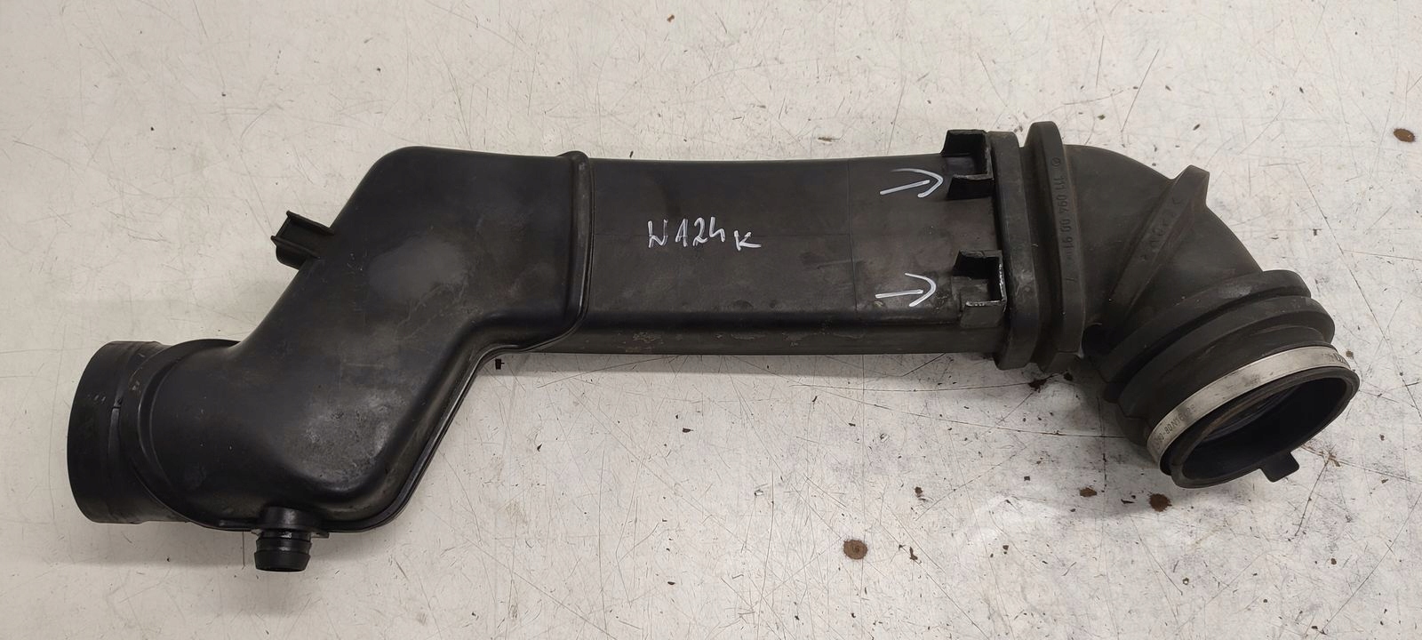 hose wiring air pipe Mercedes W124 2,2b