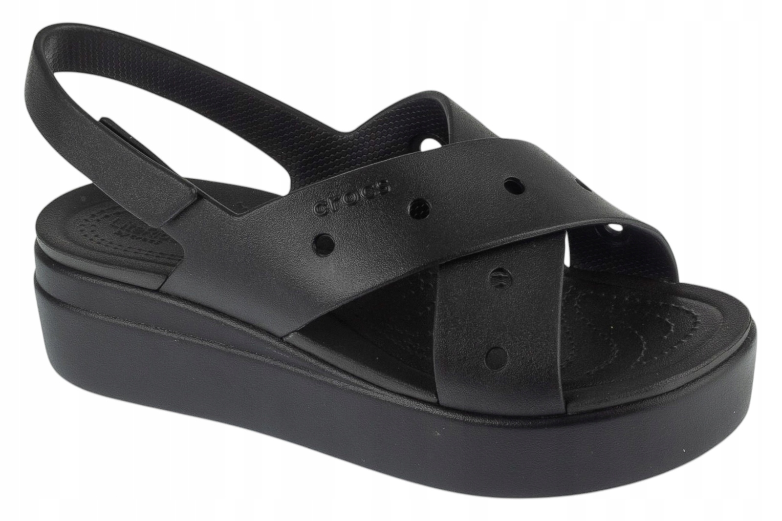 Crocs Brooklyn 4U Cross Strap Sandal W [38/39] Dámské sandály černé