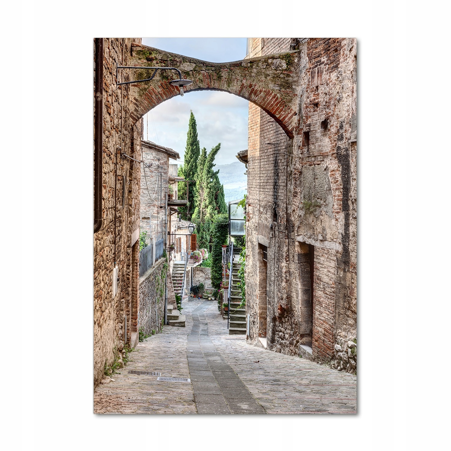 

Foto obraz na szkle pionowy Włoskie uliczki 70x100