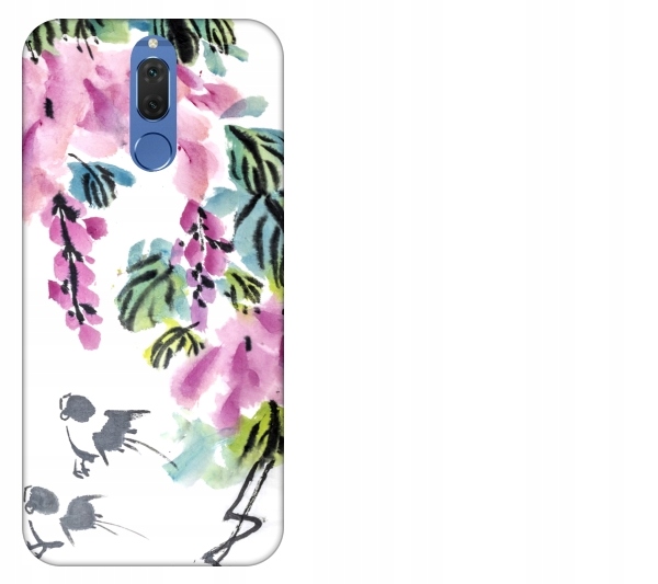

Etui pokrowiec Huawei Mate 10 Lite Kwiaty akwarela