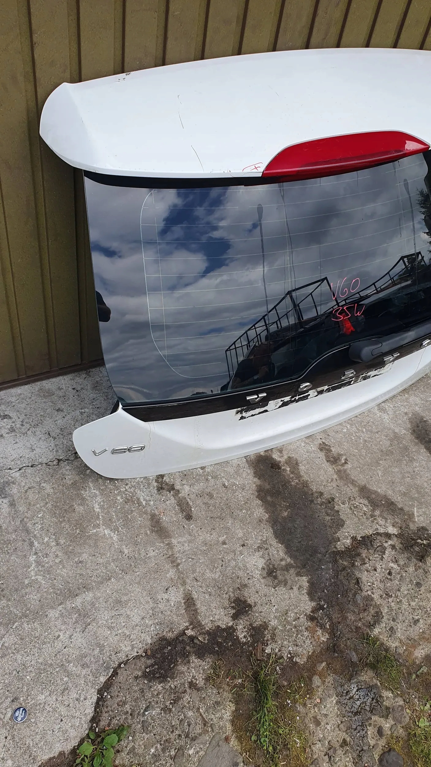 Volvo V60 11- Kombi trunk door boot