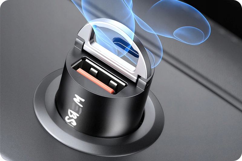 SZYBKA SAMOCHODOWA ŁADOWARKA ZAPALNICZKA USB+KABEL Prąd wyjściowy 5000 mA