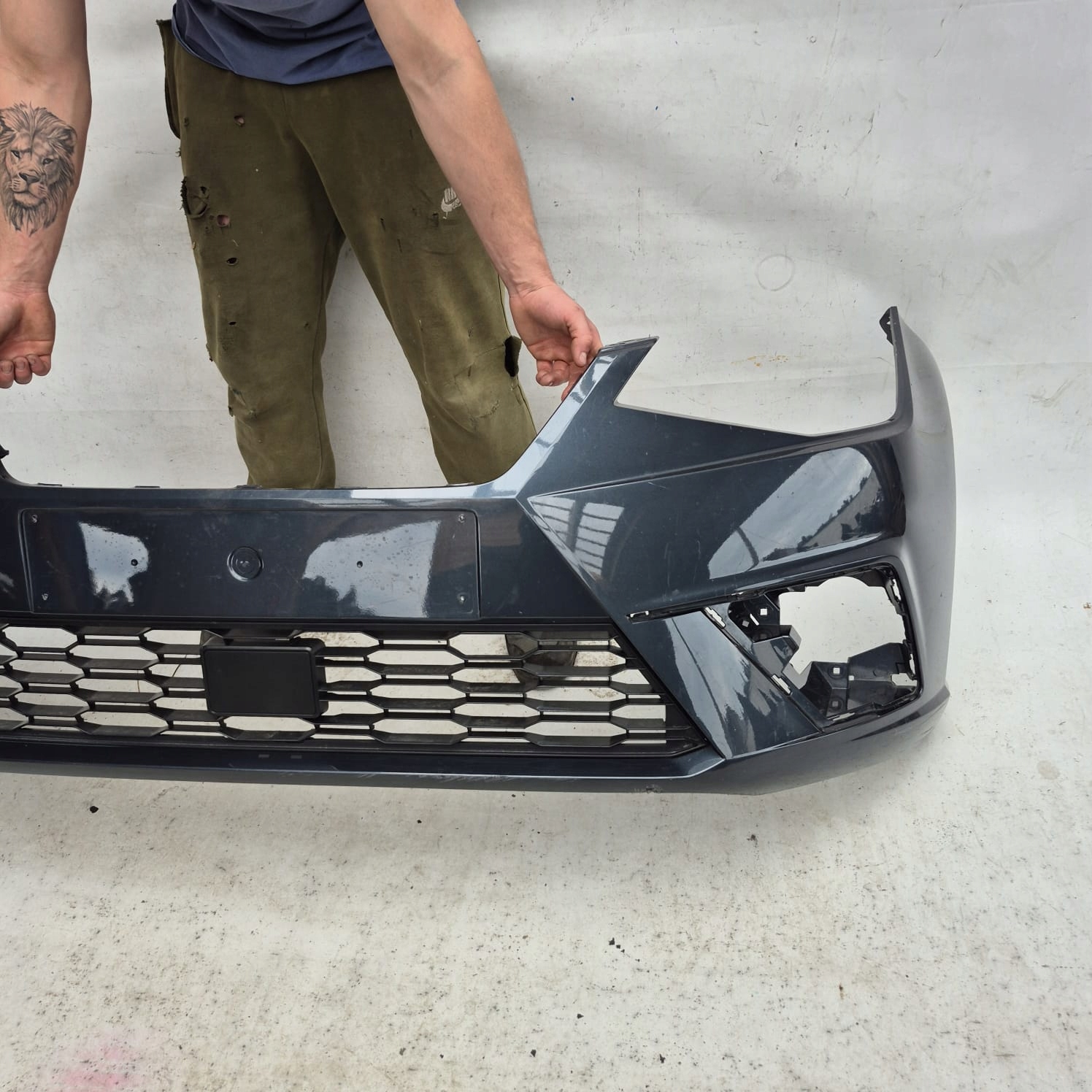 SEAT IBIZA V 5 17-> bumper front front