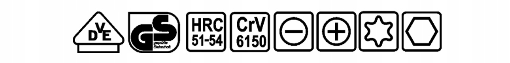 PRO Zestaw wkrętaków izolowanych dla Elektryków Marka Pro