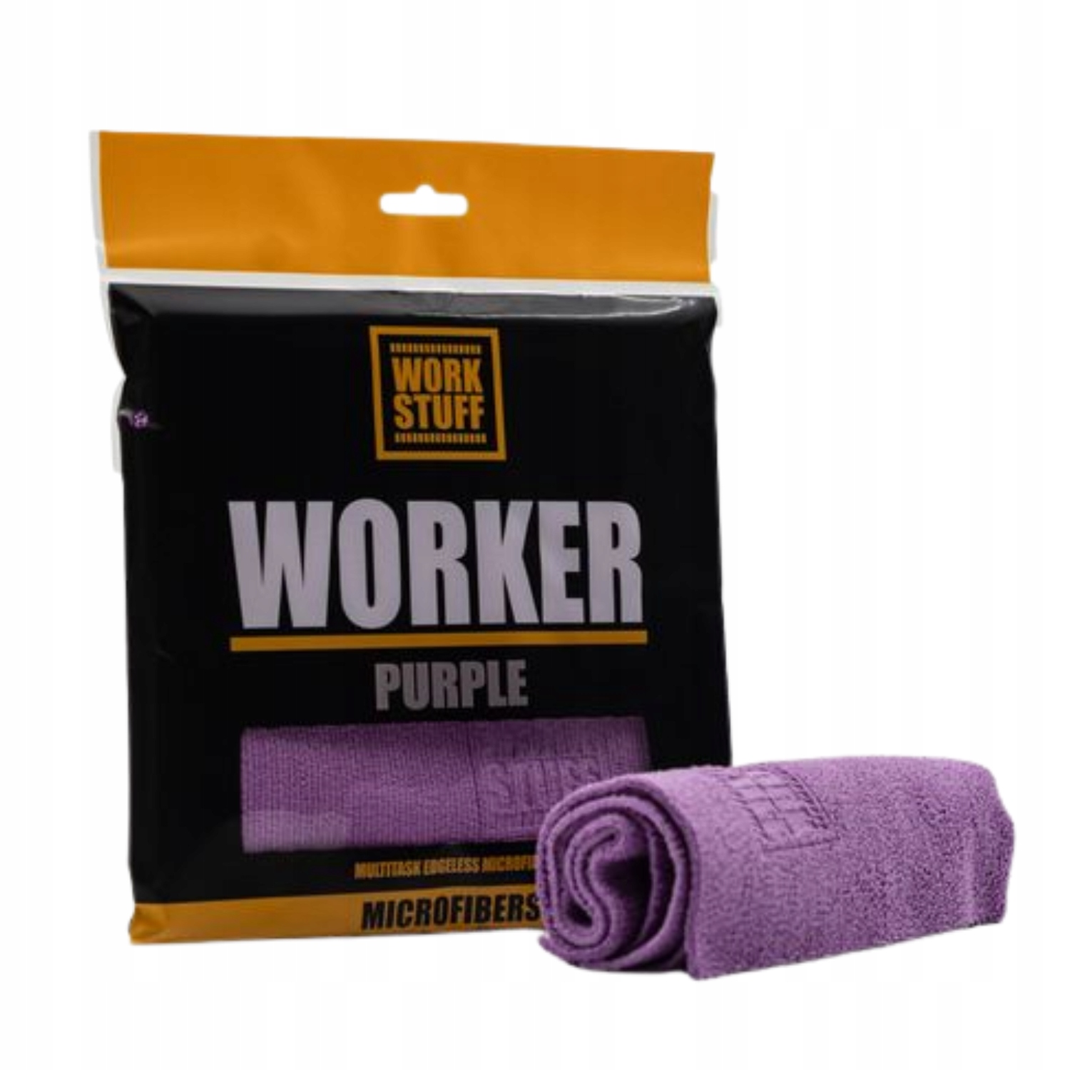 Work Stuff Worker Purple 40X40CM 320GSM uniwersalna mikrofibra