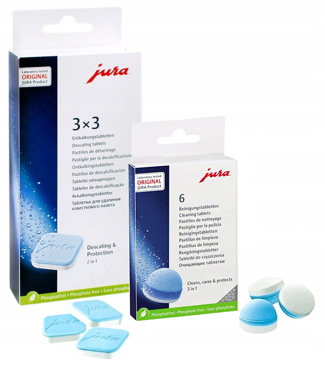 

6+9 Tabletki Czyszczące I Odkamieniające Jura