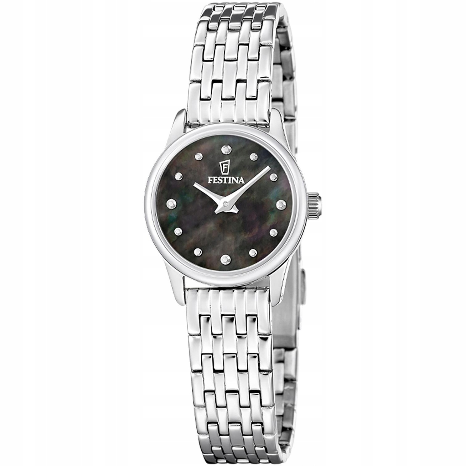 Dámské hodinky Festina F20749-6 Zirkony stříbrné
