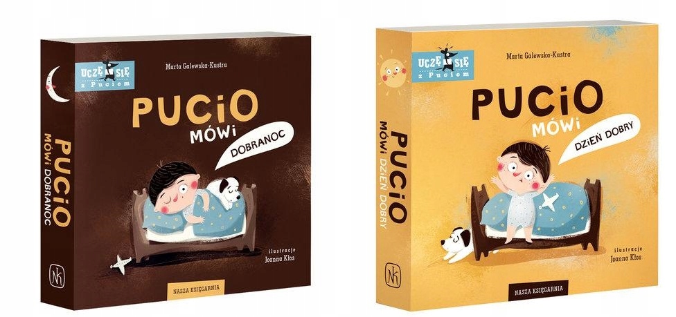 

2x Pucio Mówi Dobranoc Dzień Dobry Pakiet 2w1