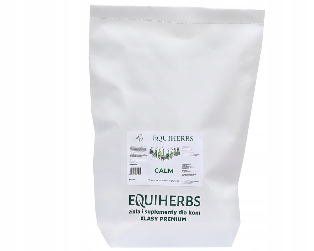 Bylinná směs pro koně Calm Equiherbs 1 kg uklidňující