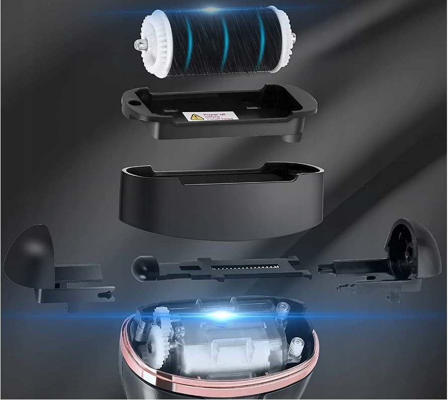 PILNIK ELEKTRYCZNY FREZARKA DO STÓP PIĘT BEZPRZEWODOWA LCD Typ prosty