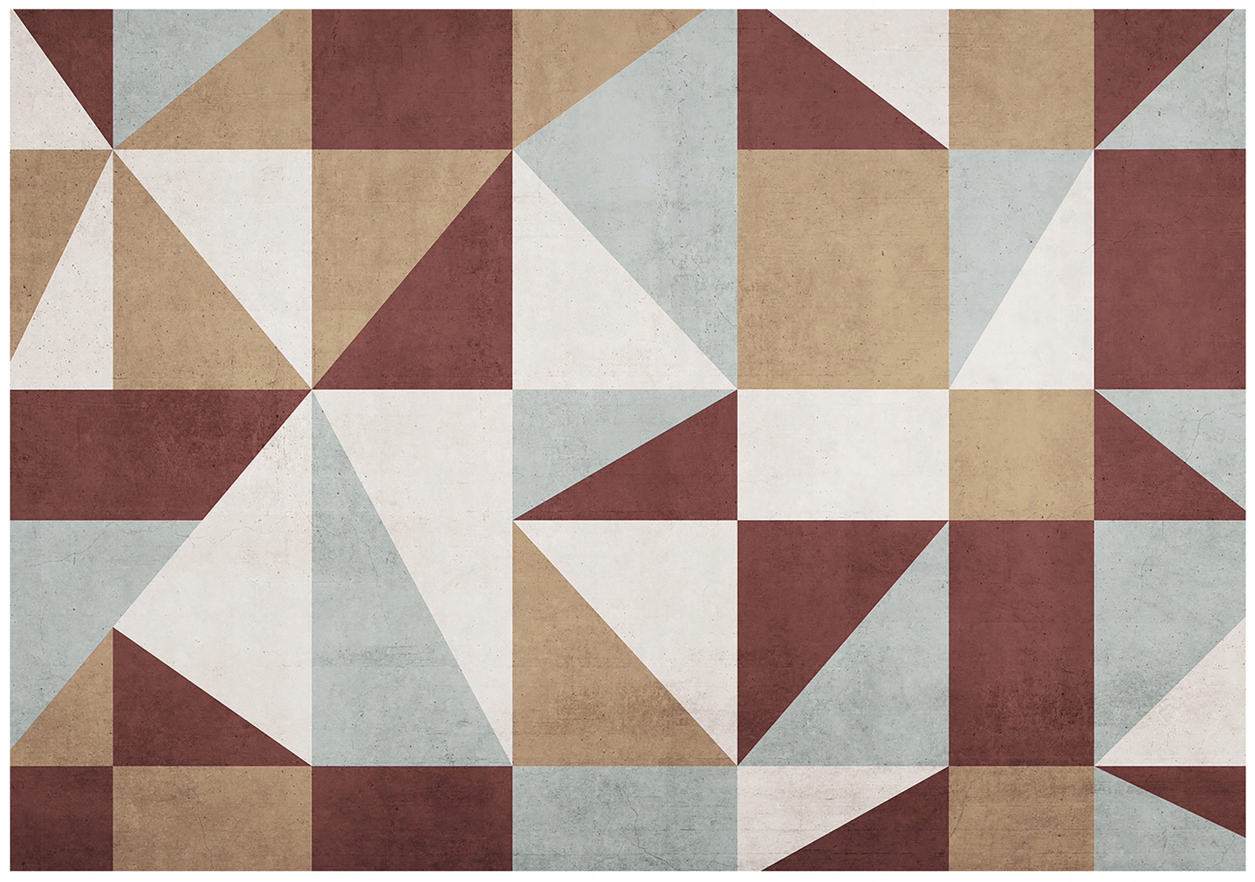 Strukturální Vinylová Fototapeta Abstrakce Art Deco Beton Hnědý 254x184