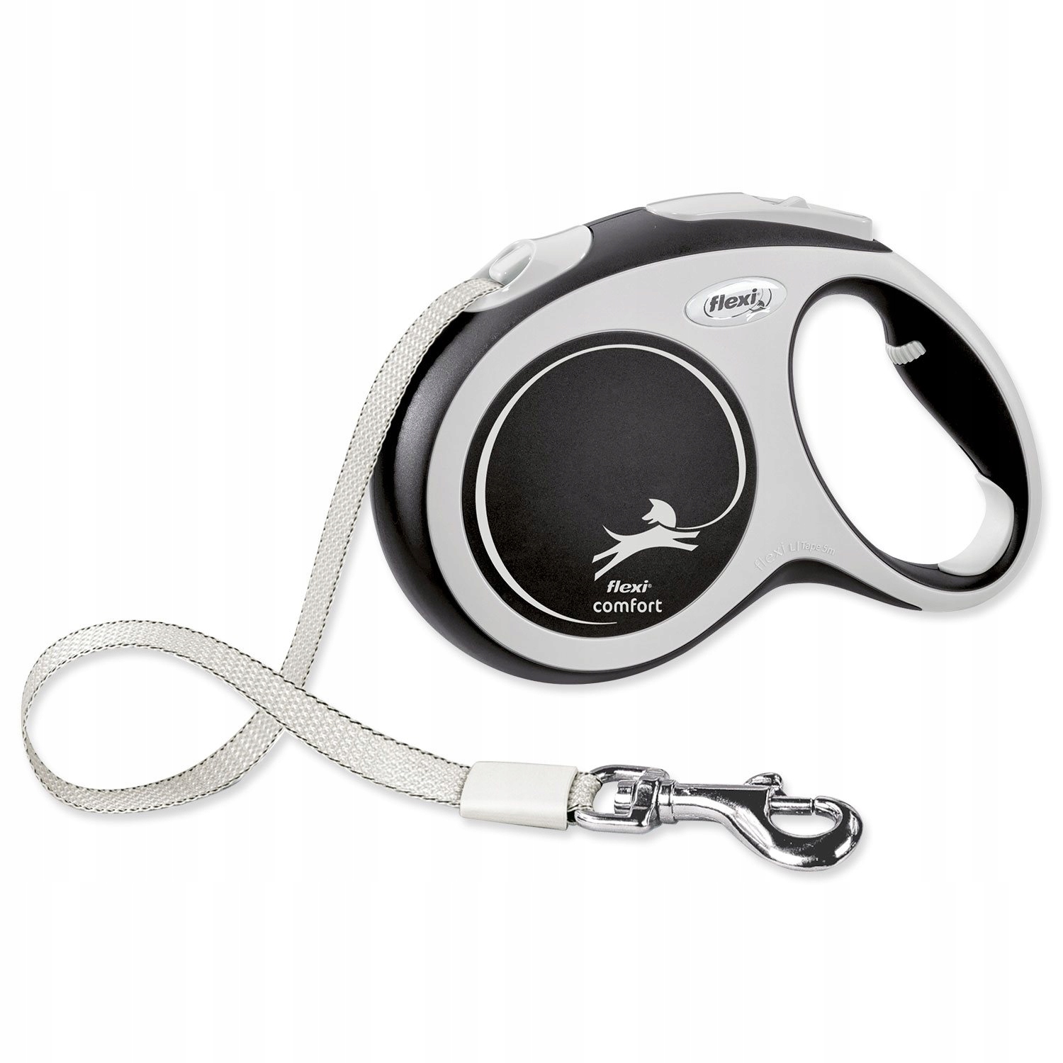 Levně Vodítko Flexi New Comfort páska L černé 5m