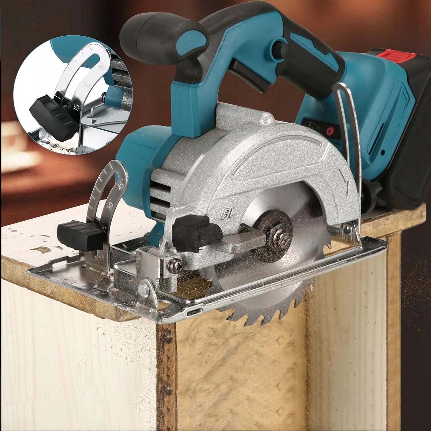 PIŁA TARCZOWA BEZSZCZOTKOWA 125MM AKUMULATOROWA DO CIĘCIA DREWNA Informacje o bezpieczeństwie CE