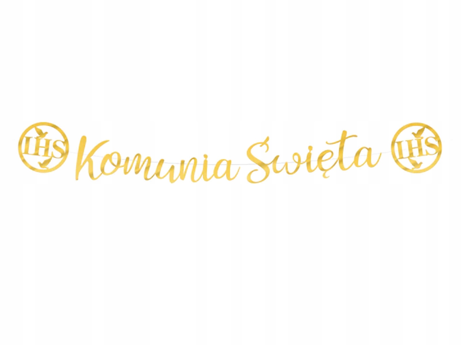 

Baner komunijny na I Komunię Świętą 150cm 1 szt.