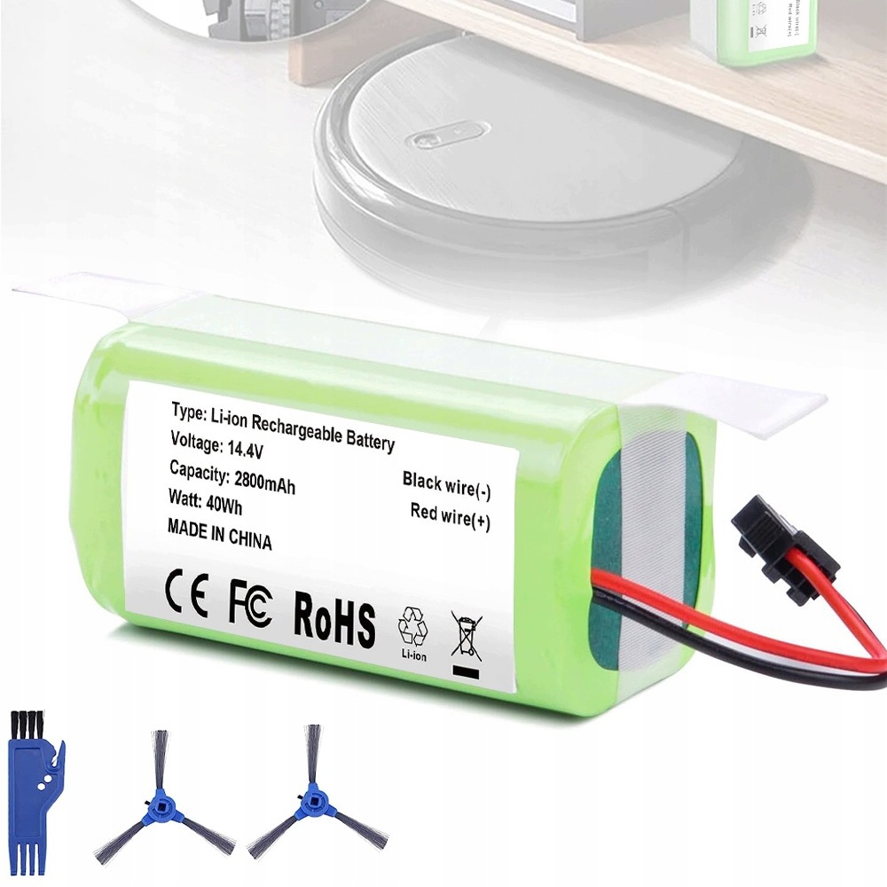 Náhradní Baterie Kompatibilní S Domácím Vysavač 2800 Mah Vysoká Kvalita