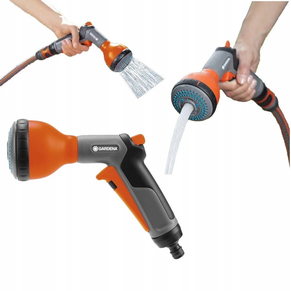 Pistole Gardena zahradní zavlažovač s regulací pro hadici, robustní, ergonomická