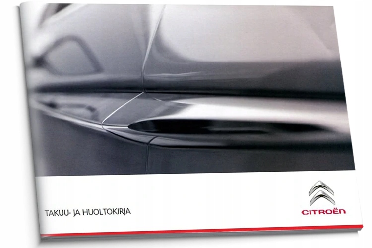 Citroen Finská servisní kniha 2010-2012