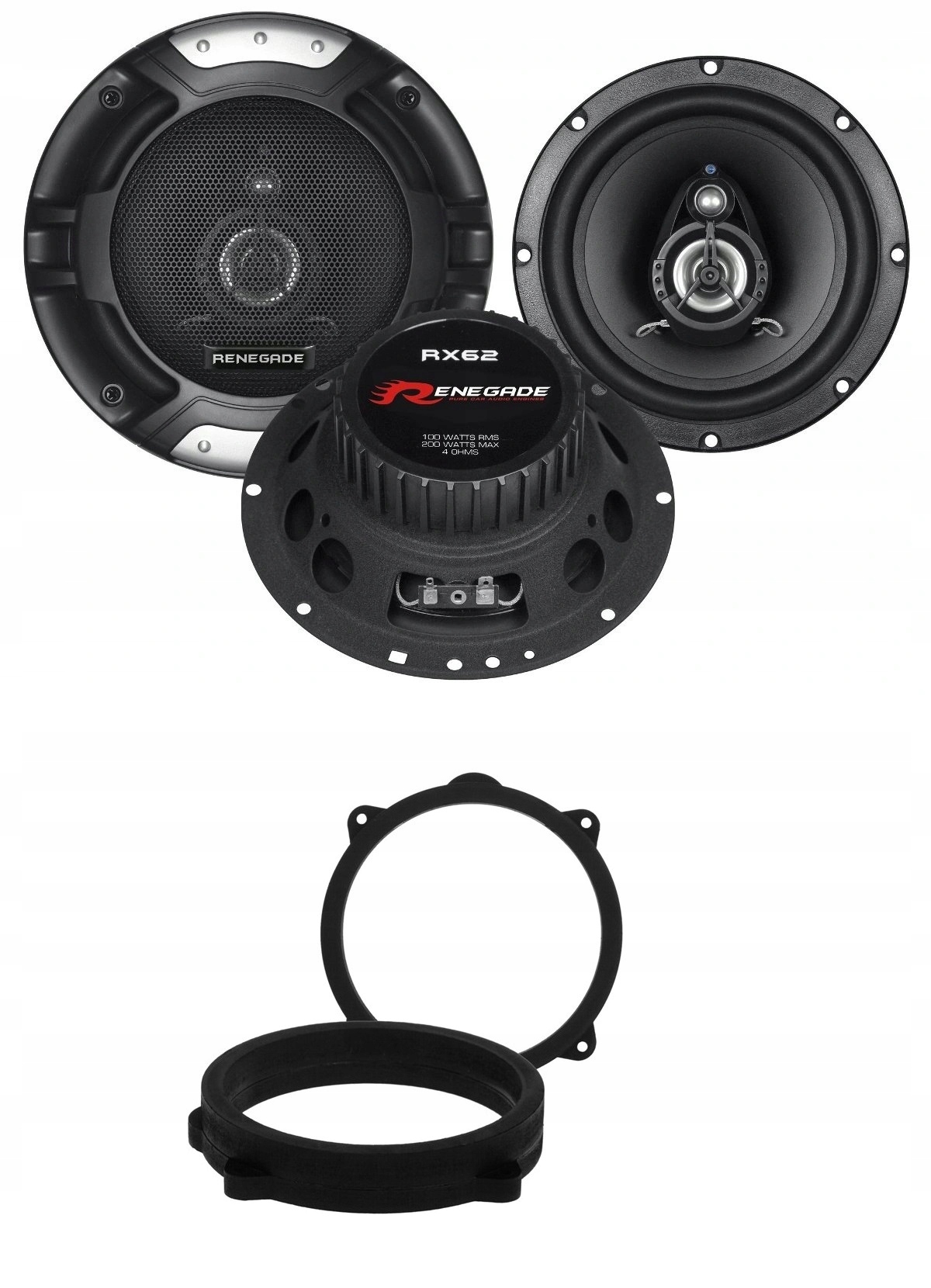 Automobilové reproduktory 165 mm Renegade RX62 Alfa Romeo 147 159 Predné Zadné